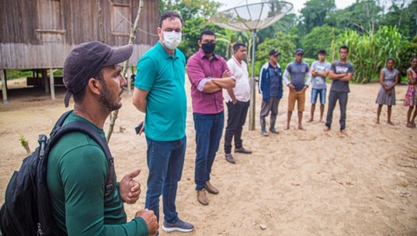 Daniel Zen cobra limpeza e desobstrução da calha do Rio Gregório 